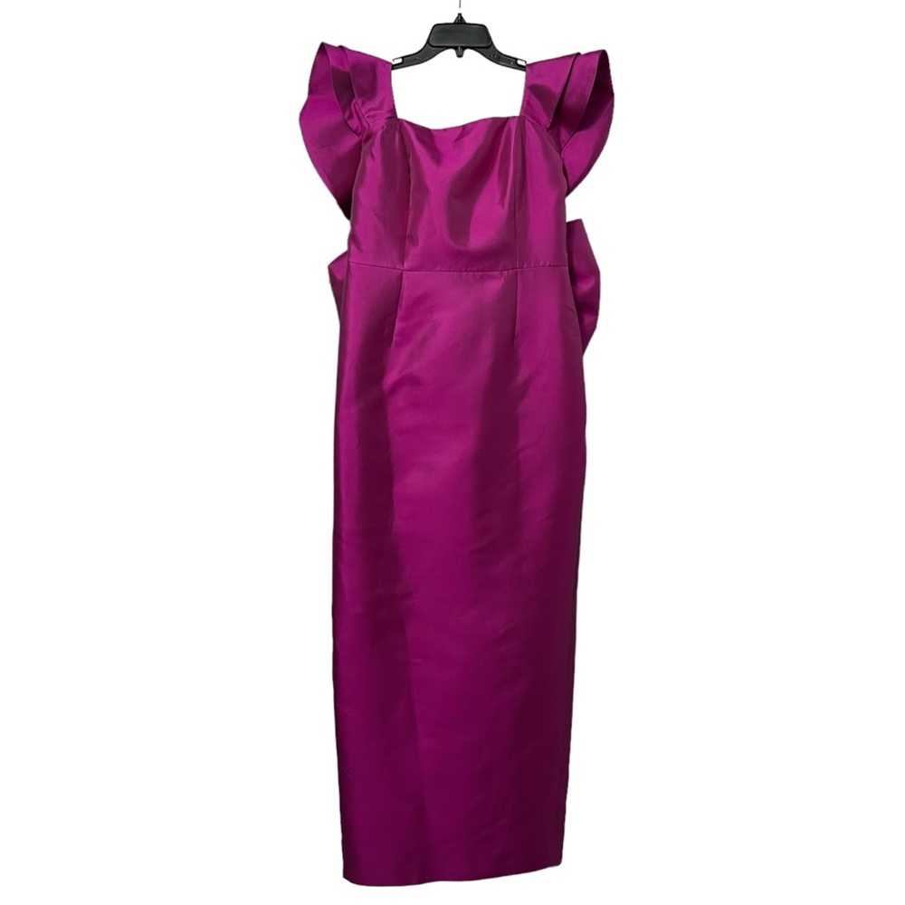Alexia Maria Silk Wool Bow Dress Size 16 NWT